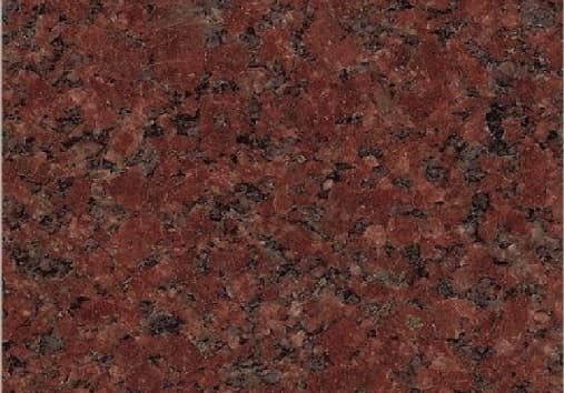 India Red granite swatch